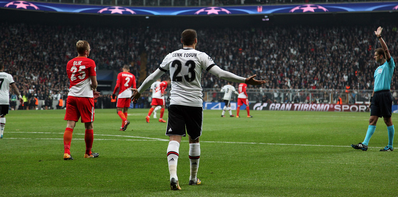 Wedstrijd in de UEFA Champions League